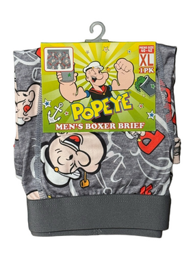 Mens Popeye The Sailor Man Licensed Boxer Briefs - Size Extra Large XL - NWT